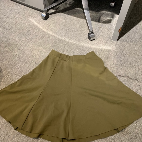 Dresses & Skirts - Olive green skater skirt